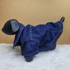 Reddy Blue Denim Dog Jacket- Size M